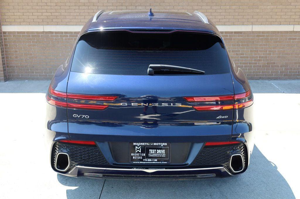used 2022 Genesis GV70 car, priced at $30,497