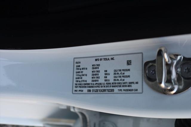 used 2024 Tesla Model 3 car, priced at $29,997
