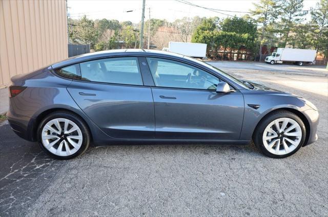 used 2022 Tesla Model 3 car, priced at $25,997