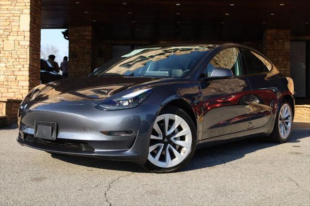 used 2022 Tesla Model 3 car, priced at $25,997