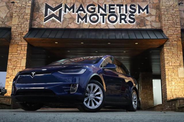 used 2020 Tesla Model X car, priced at $34,997