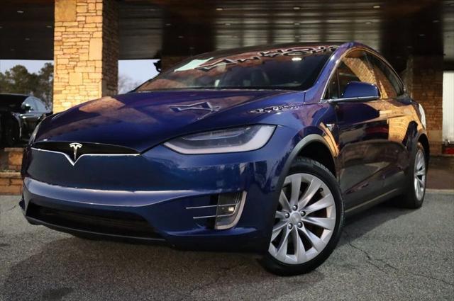 used 2020 Tesla Model X car, priced at $34,997