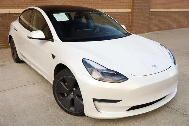 used 2022 Tesla Model 3 car, priced at $20,297