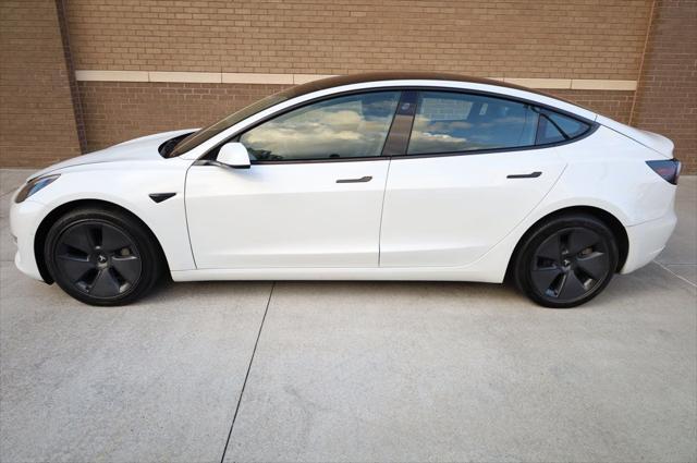 used 2022 Tesla Model 3 car, priced at $20,297