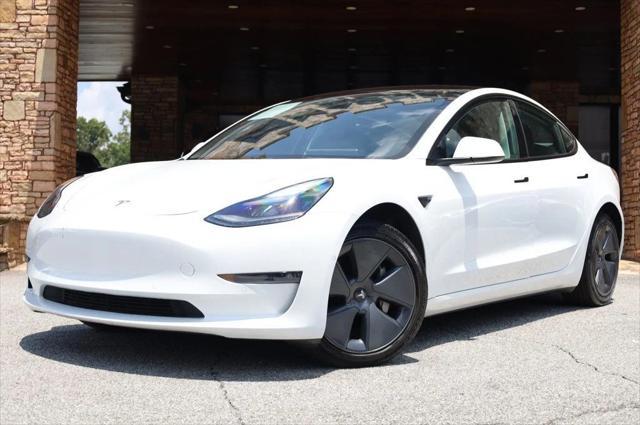 used 2022 Tesla Model 3 car, priced at $20,297