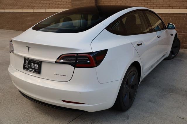 used 2022 Tesla Model 3 car, priced at $20,297