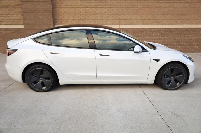 used 2022 Tesla Model 3 car, priced at $20,297