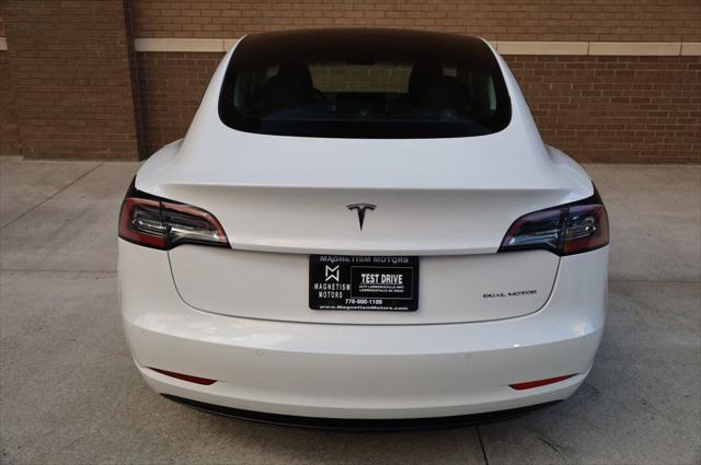 used 2022 Tesla Model 3 car, priced at $20,297