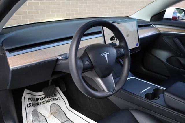used 2022 Tesla Model 3 car, priced at $20,297