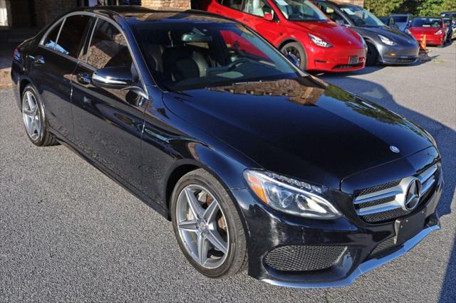 used 2015 Mercedes-Benz C-Class car, priced at $13,997