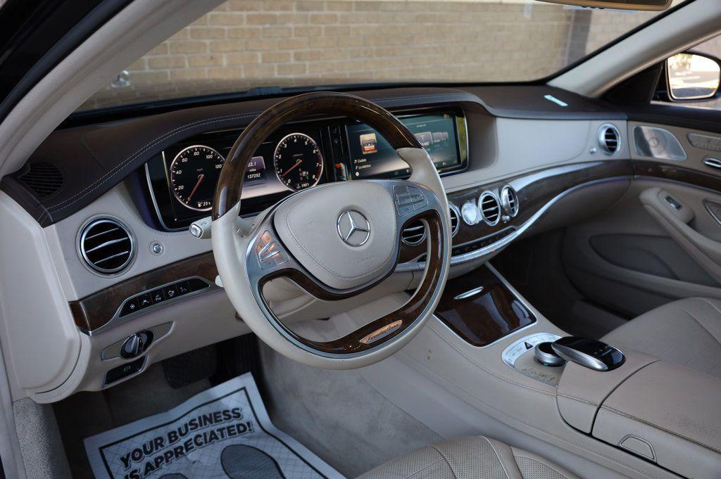 used 2015 Mercedes-Benz S-Class car, priced at $17,997