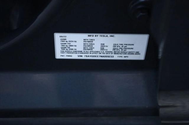 used 2022 Tesla Model Y car, priced at $27,997