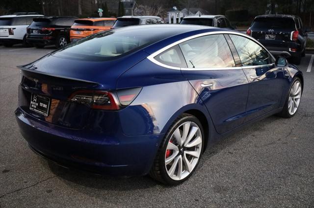 used 2018 Tesla Model 3 car, priced at $18,997