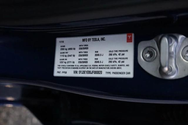 used 2018 Tesla Model 3 car, priced at $18,997