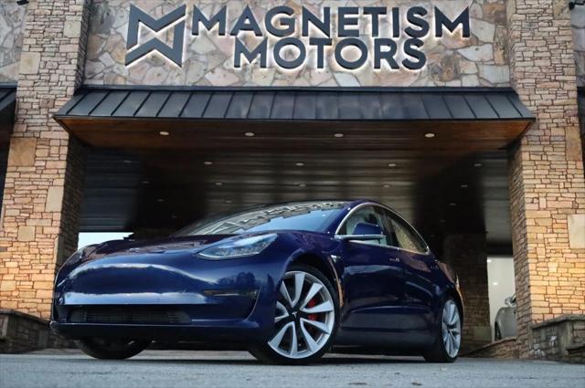 used 2018 Tesla Model 3 car, priced at $18,997