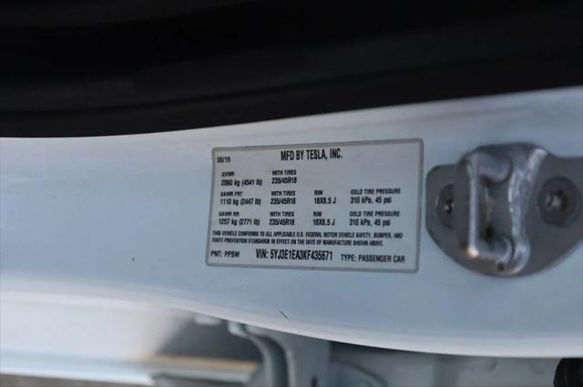 used 2019 Tesla Model 3 car, priced at $17,497