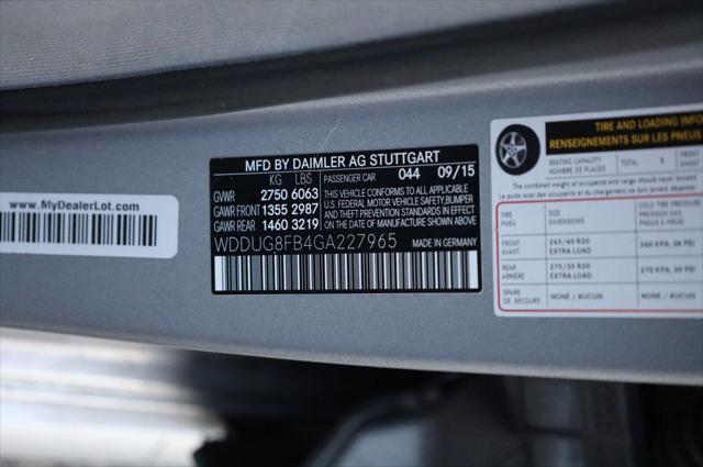 used 2016 Mercedes-Benz S-Class car, priced at $23,997