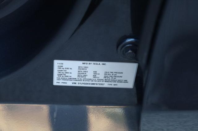 used 2021 Tesla Model Y car, priced at $24,997