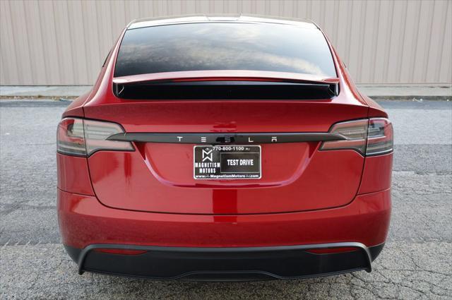 used 2023 Tesla Model X car, priced at $52,997