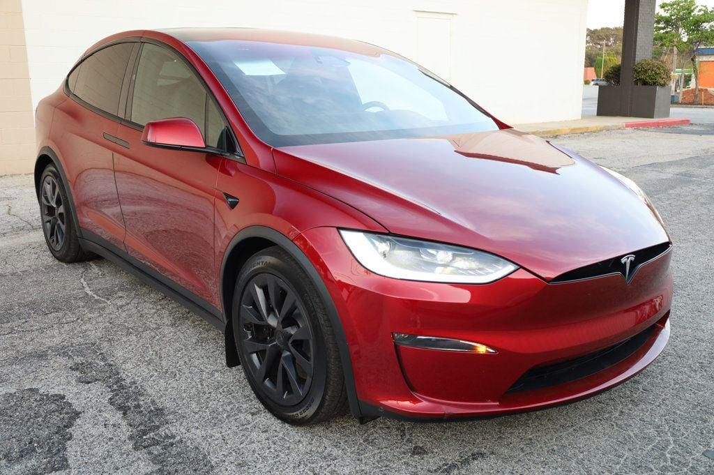 used 2023 Tesla Model X car, priced at $49,997
