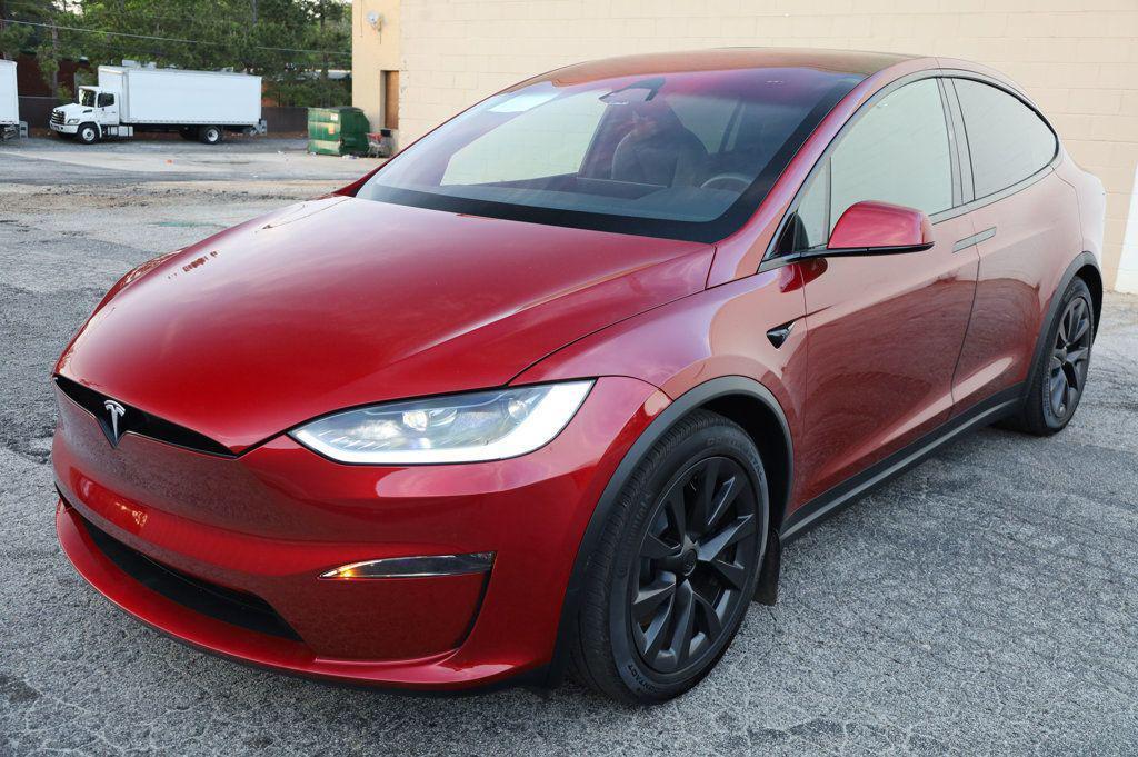 used 2023 Tesla Model X car, priced at $49,997