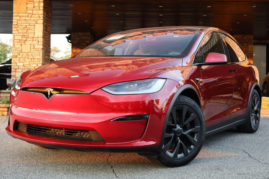used 2023 Tesla Model X car, priced at $49,997