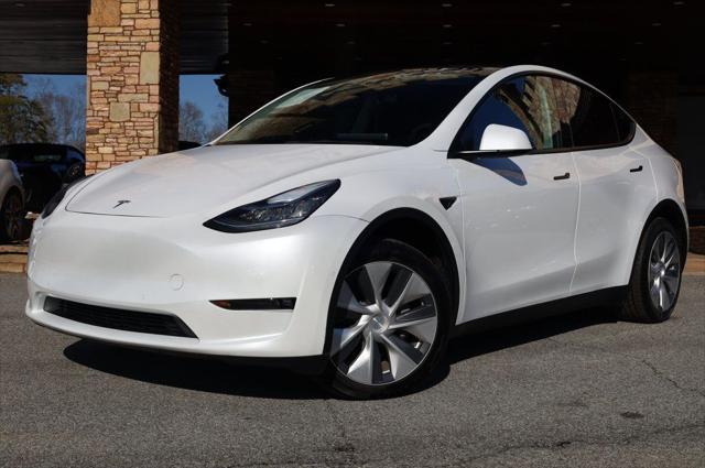 used 2021 Tesla Model Y car, priced at $27,997