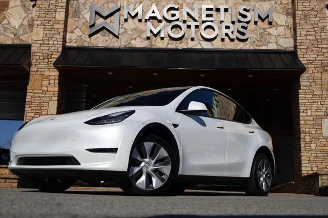 used 2021 Tesla Model Y car, priced at $27,997