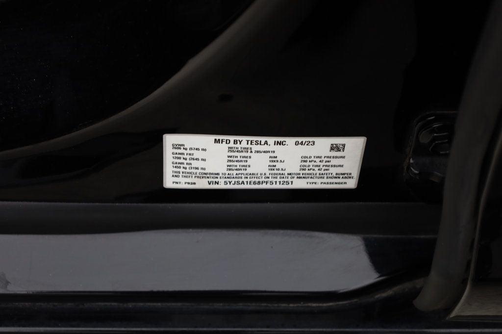 used 2023 Tesla Model S car, priced at $67,997