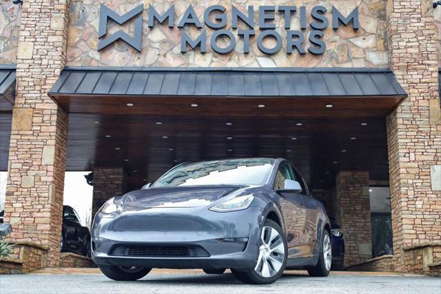 used 2021 Tesla Model Y car, priced at $27,997