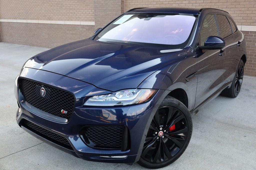 used 2018 Jaguar F-PACE car, priced at $20,197