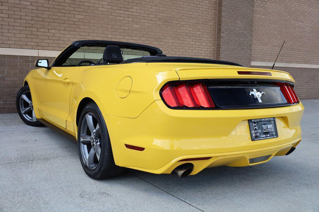 used 2015 Ford Mustang car, priced at $13,797