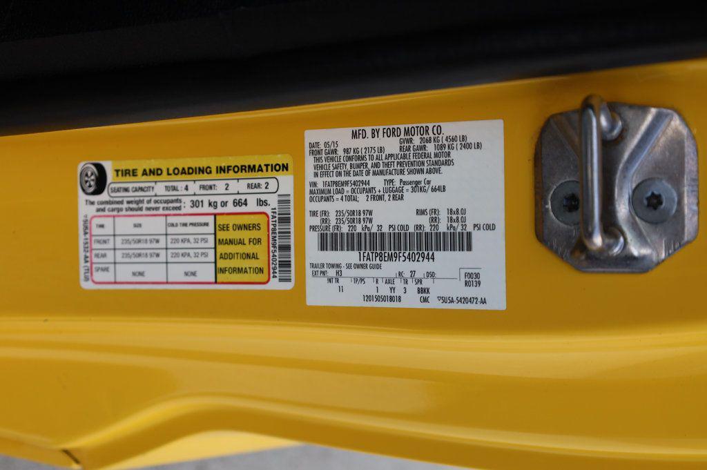 used 2015 Ford Mustang car, priced at $13,797