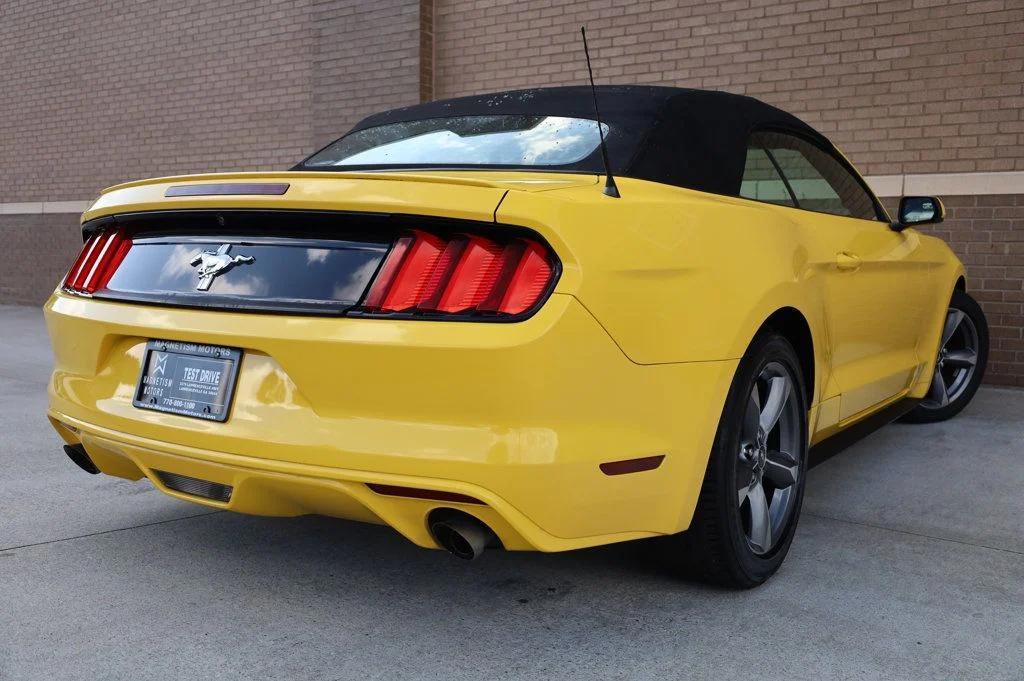 used 2015 Ford Mustang car, priced at $13,797