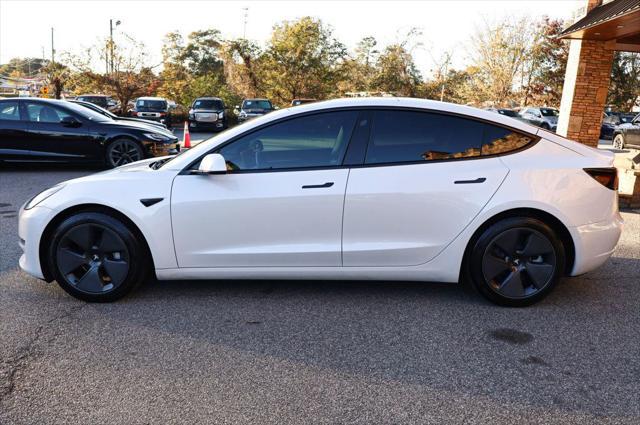 used 2022 Tesla Model 3 car, priced at $27,497