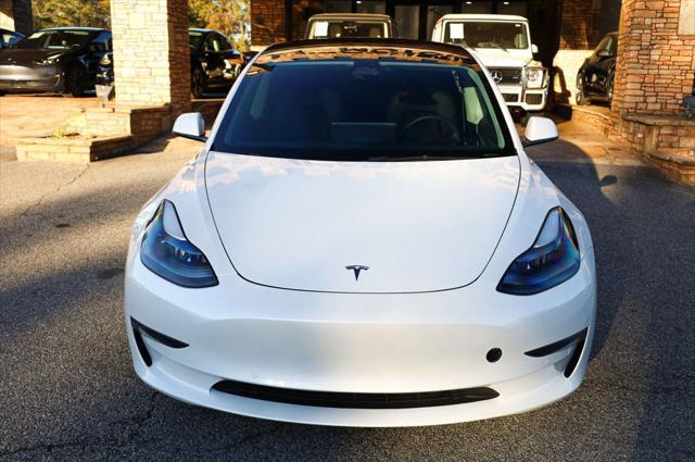 used 2022 Tesla Model 3 car, priced at $27,497