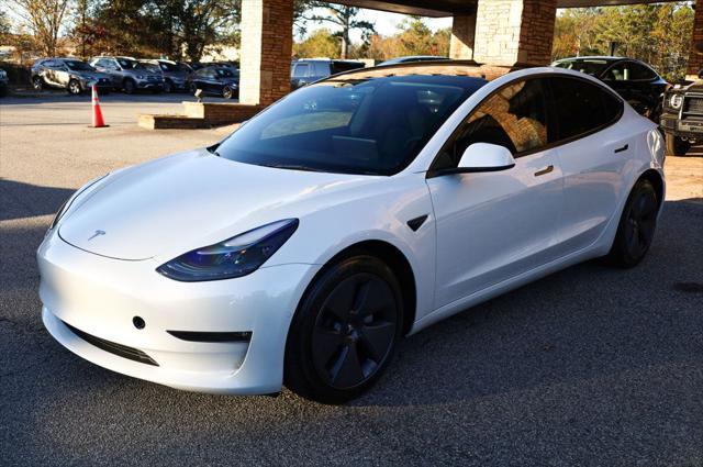 used 2022 Tesla Model 3 car, priced at $27,497