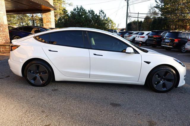 used 2022 Tesla Model 3 car, priced at $27,497