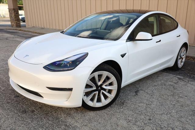 used 2022 Tesla Model 3 car, priced at $20,297
