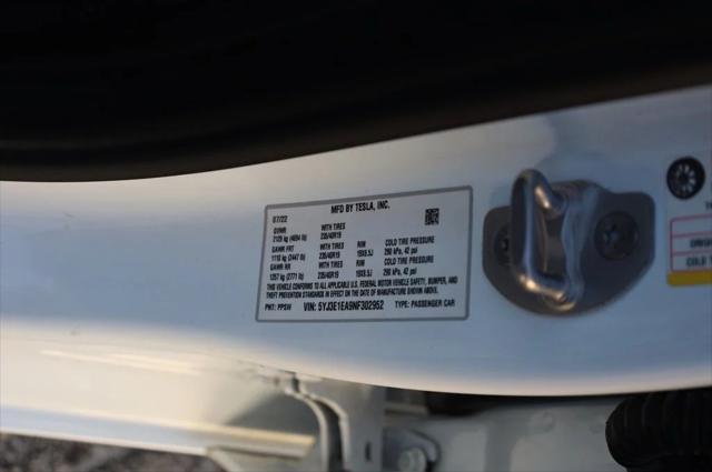 used 2022 Tesla Model 3 car, priced at $20,297