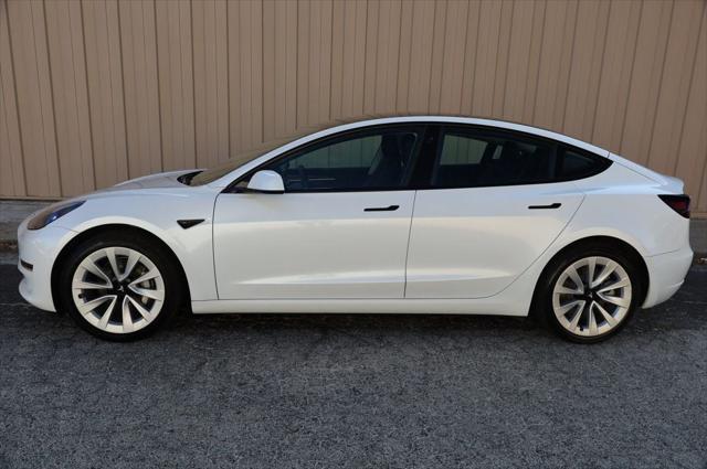 used 2022 Tesla Model 3 car, priced at $20,297