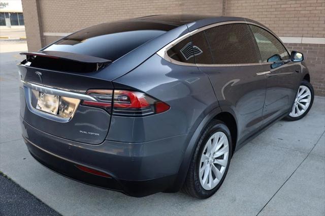 used 2020 Tesla Model X car, priced at $36,997