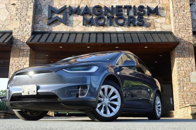 used 2020 Tesla Model X car, priced at $36,997