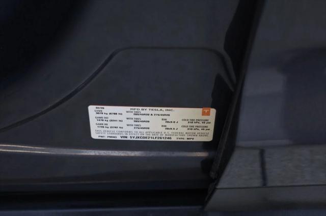 used 2020 Tesla Model X car, priced at $36,997