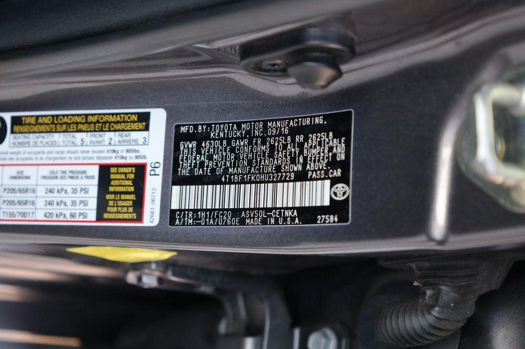 used 2017 Toyota Camry car, priced at $13,997