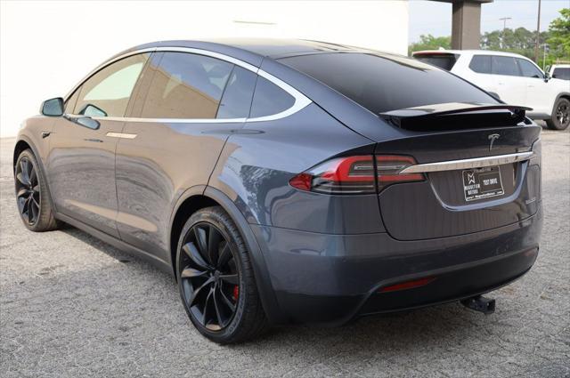 used 2020 Tesla Model X car, priced at $36,997