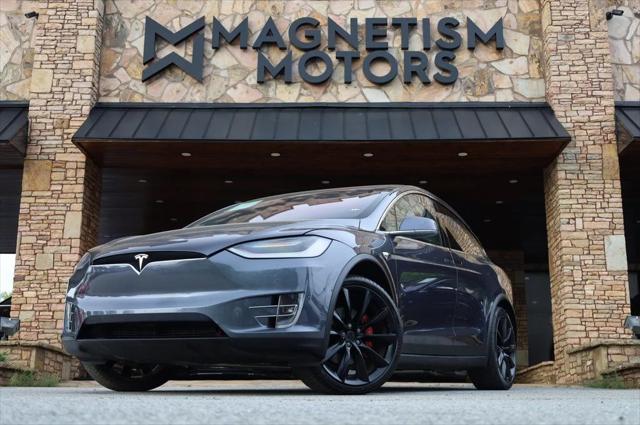 used 2020 Tesla Model X car, priced at $36,997
