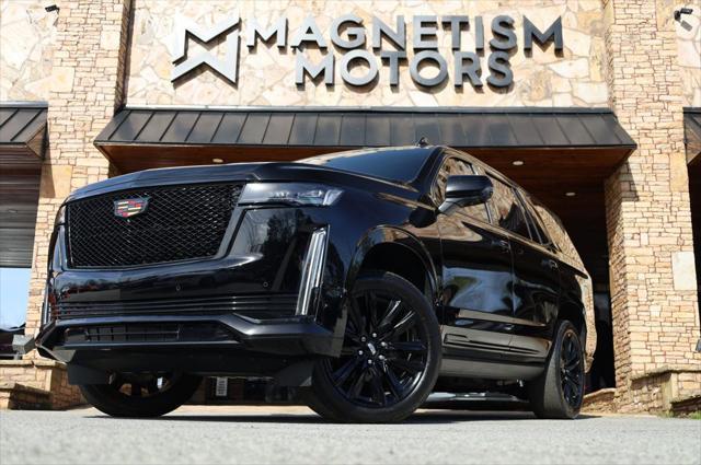 used 2021 Cadillac Escalade car, priced at $69,997