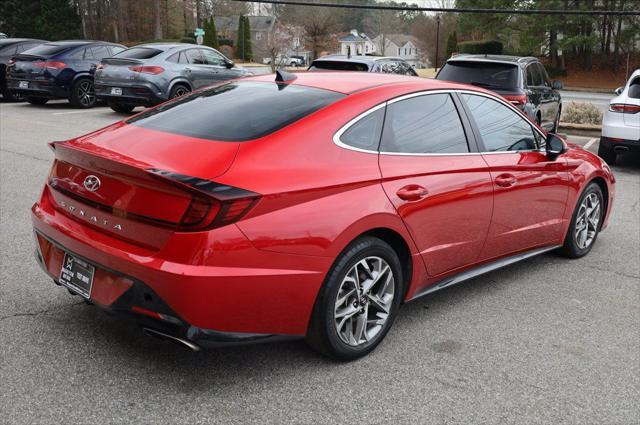 used 2021 Hyundai Sonata car, priced at $18,997