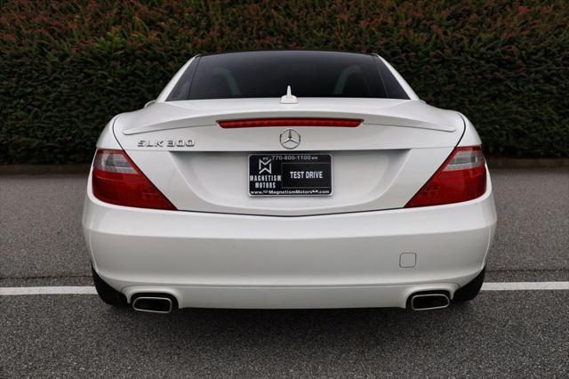 used 2016 Mercedes-Benz SLK-Class car, priced at $17,497